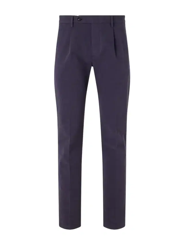 Massimo Alba Ionio2 Straight-Leg Cotton-Blend Trousers - Men