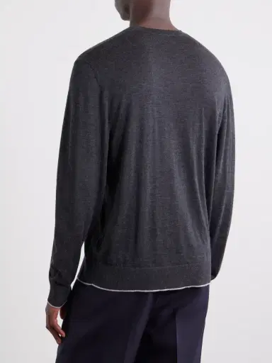 James Perse Cashmere Sweater - Men | Thumbnail 4