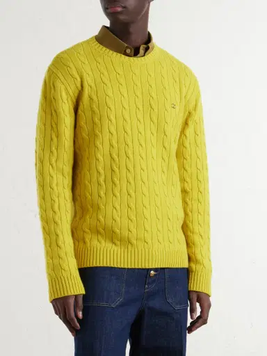 Valentino Garavani VLogo-Embellished Cashmere Sweater - Men | Thumbnail 3 Valentino Garavani VLogo-Embellished Cashmere Sweater - Men | Thumbnail 3