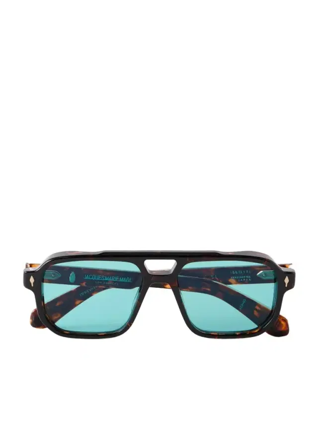 Jacques Marie Mage Evans Aviator-Style Acetate Sunglasses - Men