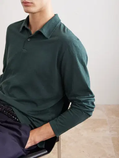 Hartford Cotton-Jersey Polo Shirt - Men | Thumbnail 5