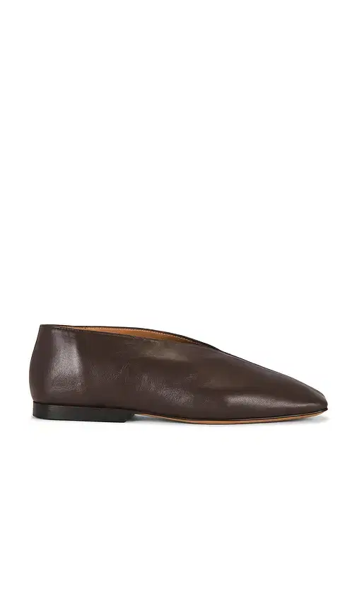 Mansur Gavriel Square Soft V Flat