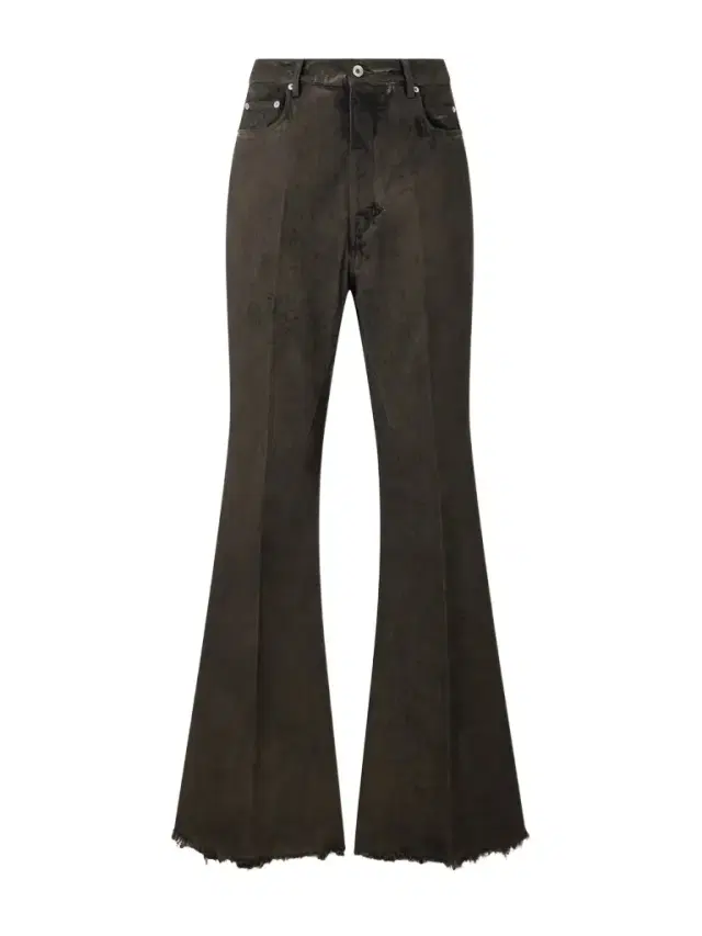 Rick Owens Bolan Flared Frayed Jeans - Men