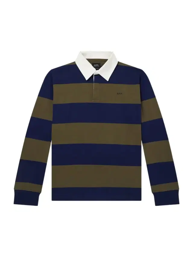 A.P.C. Isaac Logo-Embroidered Striped Cotton Polo Shirt - Men