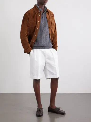 Polo Ralph Lauren Cable-Knit Cashmere Polo Sweater - Men | Thumbnail 2 Polo Ralph Lauren Cable-Knit Cashmere Polo Sweater - Men | Thumbnail 2