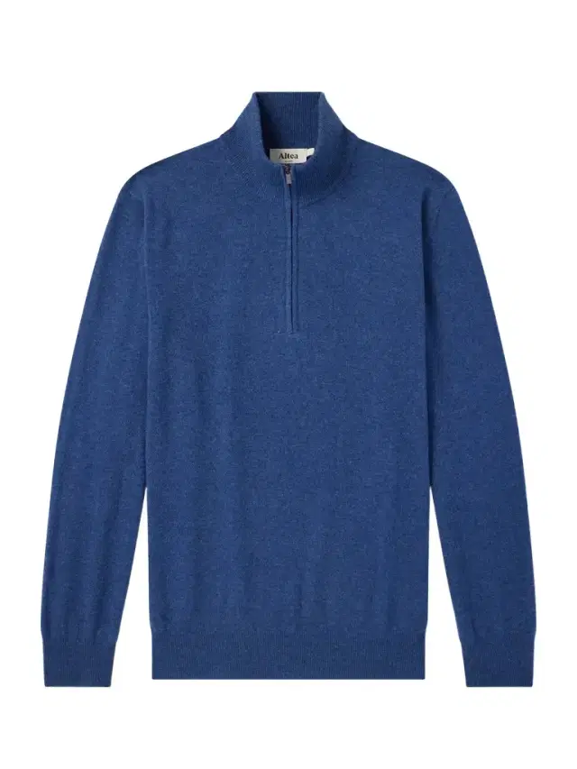 Altea Virgin Wool Half-Zip Sweater - Men