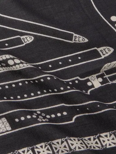 Enfants Riches Déprimés Printed Wool and Silk-Blend Scarf - Men | Thumbnail 4