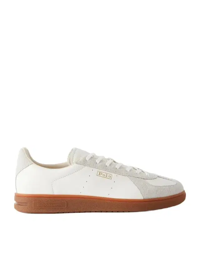 Polo Ralph Lauren Bedford Suede-Trimmed Leather Sneakers - Men
