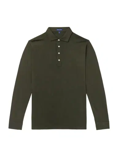 Peter Millar Ashby Cotton-Jersey Polo Shirt - Men | Thumbnail 1