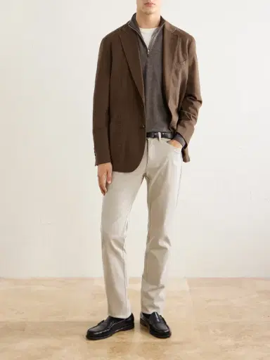 Peter Millar Crown Straight-Leg Cotton-Canvas Trousers - Men | Thumbnail 2