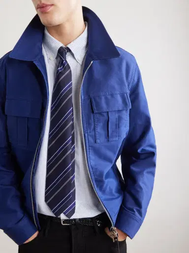 Tom Ford 8cm Silk-Twill Tie - Men | Thumbnail 2 Tom Ford 8cm Silk-Twill Tie - Men | Thumbnail 2