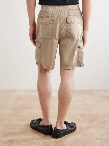 James Perse Straight-Leg Stretch Cotton-Poplin Shorts - Men | Thumbnail 4 James Perse Straight-Leg Stretch Cotton-Poplin Shorts - Men | Thumbnail 4