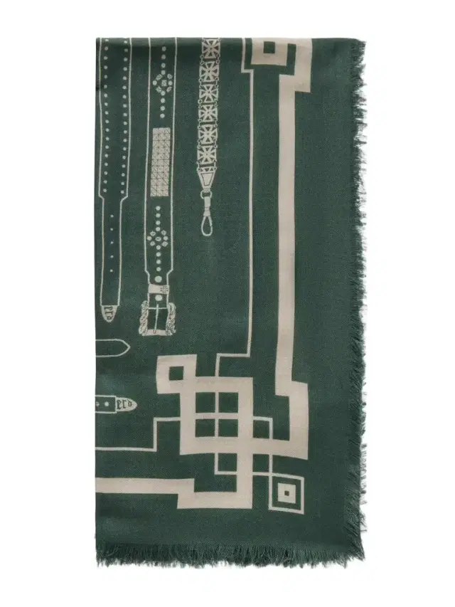 Enfants Riches Déprimés Printed Wool and Silk-Blend Scarf - Men