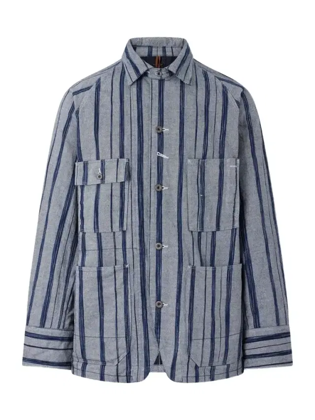 KAPITAL Cactus Striped Cotton-Kasuri Jacket - Men