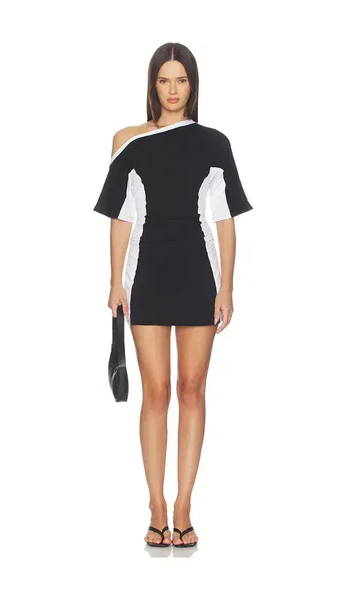 SNDYS Orsino Off Shoulder Mini Dress