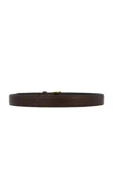 Nili Lotan Sloane Embossed Lizard Belt | Thumbnail 2