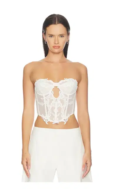 HAELO Wing Lace Crop Corset | Thumbnail 2 HAELO Wing Lace Crop Corset | Thumbnail 2