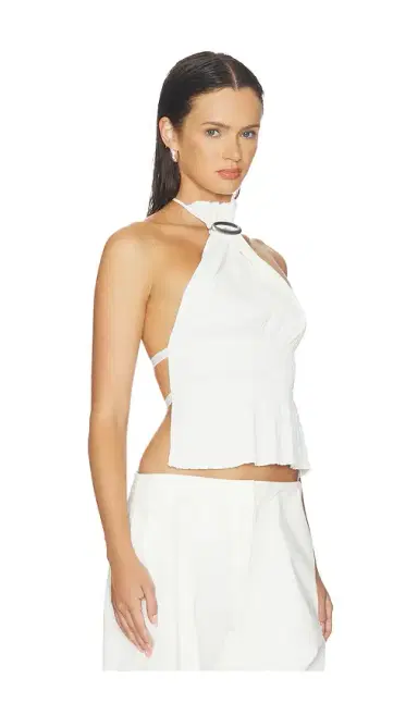 HAELO Halo Pleat Halter Top | Thumbnail 2 HAELO Halo Pleat Halter Top | Thumbnail 2