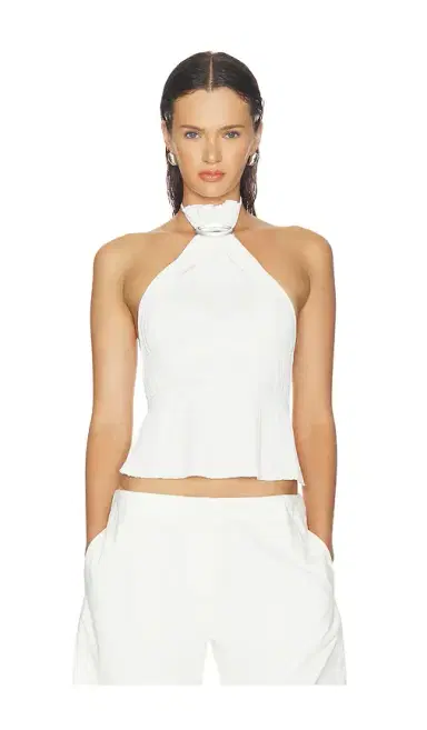 HAELO Halo Pleat Halter Top | Thumbnail 1 HAELO Halo Pleat Halter Top | Thumbnail 1