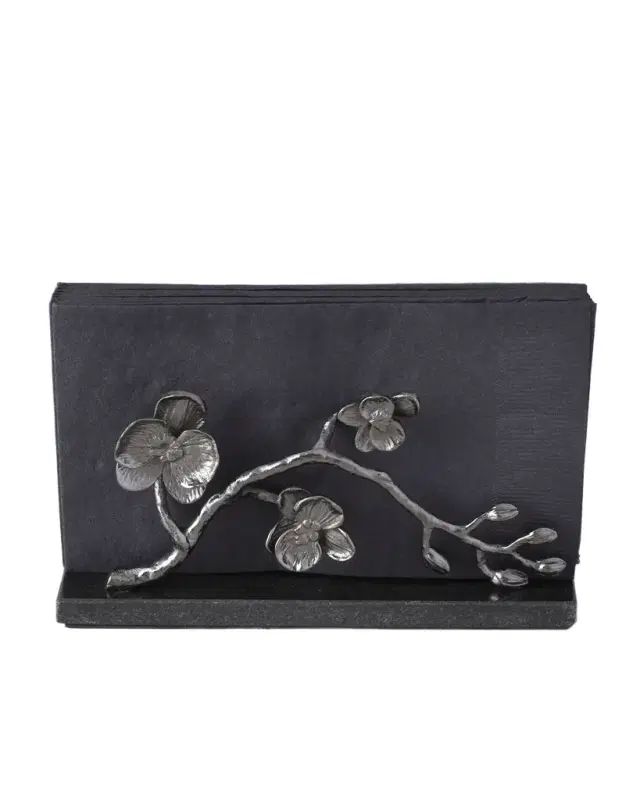 Michael Aram Black Orchid Vertical Napkin Holder