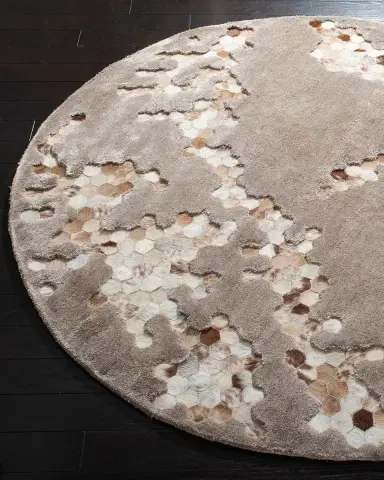 Safavieh Derek Hand-Tufted Round Rug | Thumbnail 6