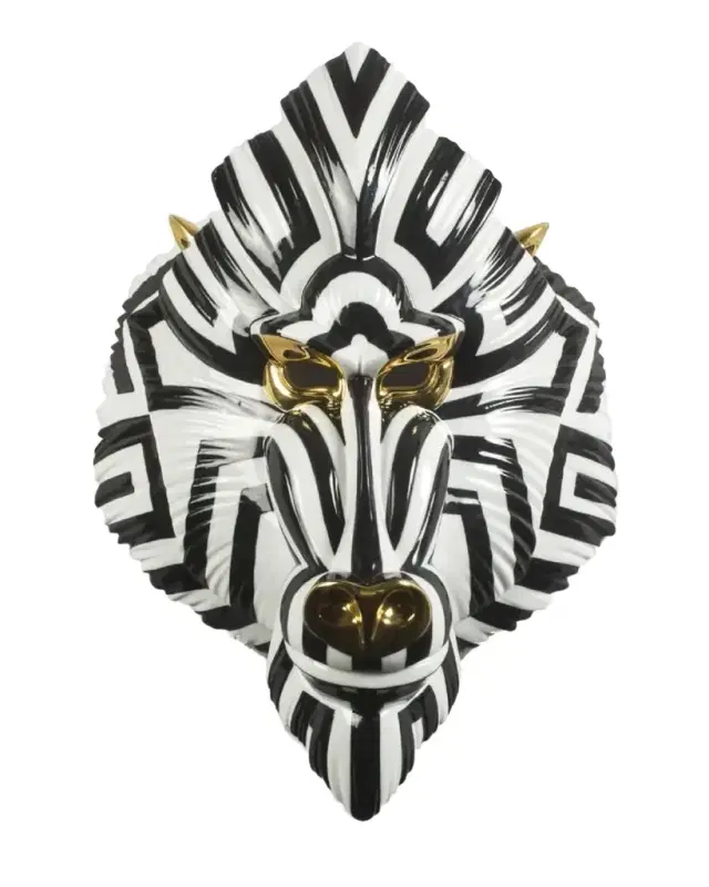 Lladro Mandrill Mask