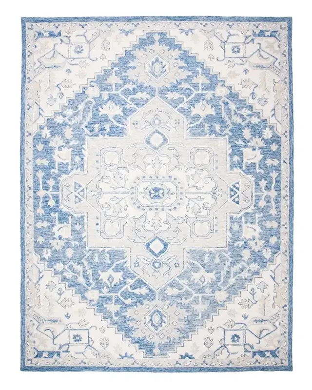 Lauren Ralph Lauren Percy Blue Hand-Woven Rug