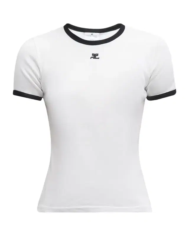 Courreges Signature Contrast T-Shirt
