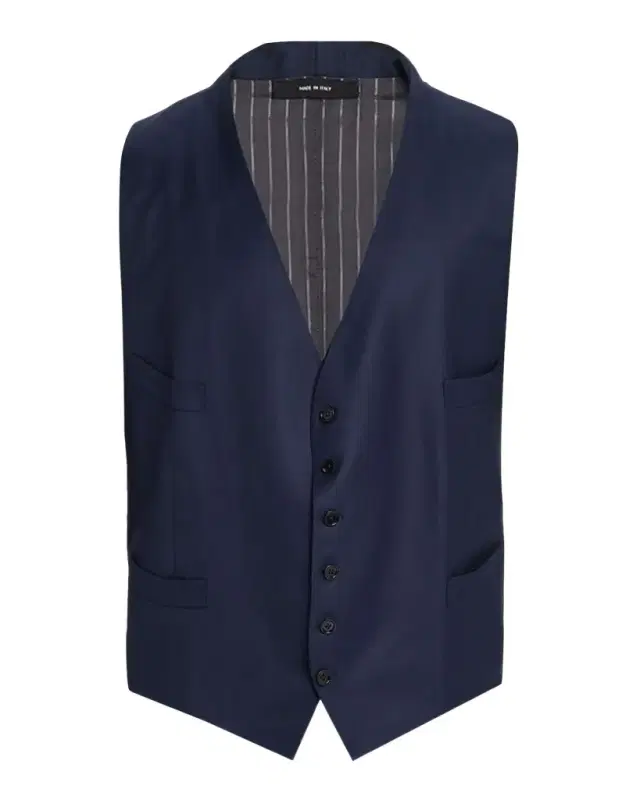 TOM FORD Men 's Wool Button-Front Waistcoat