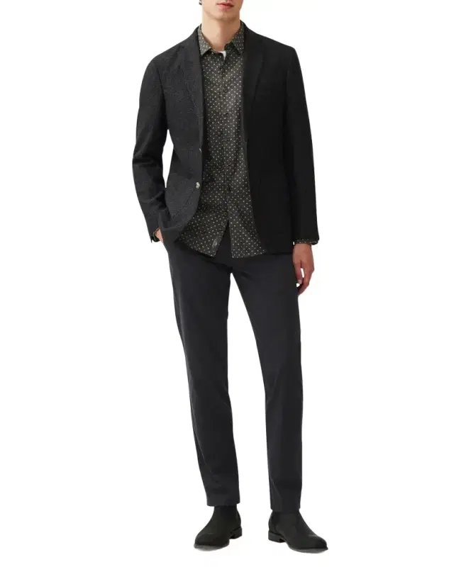 Rodd & Gunn Men's Thorton Wool Hopsack Sports Fit Jacket