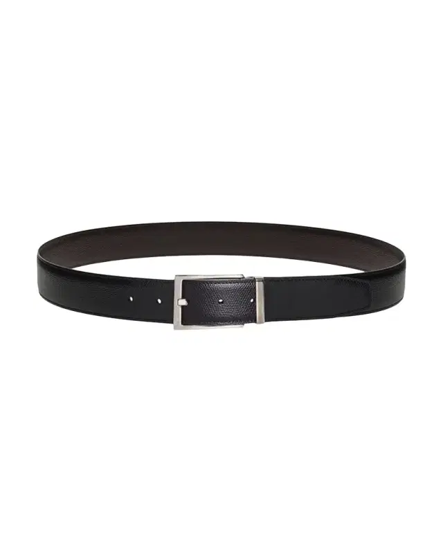 Ferragamo Men 's Double Adjustable Leather Belt