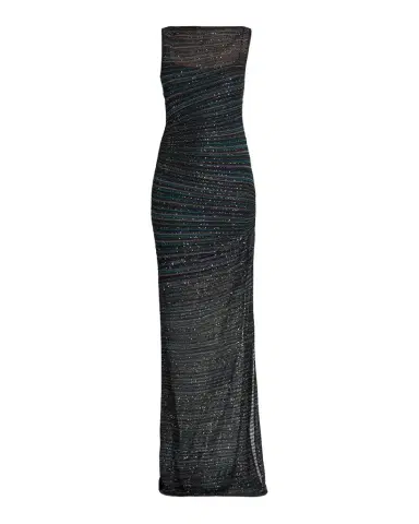 Missoni Metallic Striped Knit Gown | Thumbnail 1 Missoni Metallic Striped Knit Gown | Thumbnail 1