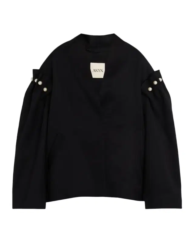 Akyn Studio Ulla Shawl Collar Wrap Jacket