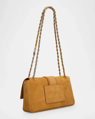 Jacquemus Le Bambino Chaine Suede Shoulder Bag | Thumbnail 2