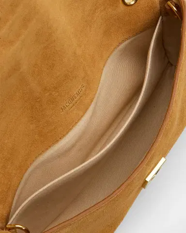Jacquemus Le Bambino Chaine Suede Shoulder Bag | Thumbnail 3