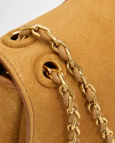 Jacquemus Le Bambino Chaine Suede Shoulder Bag | Thumbnail 4