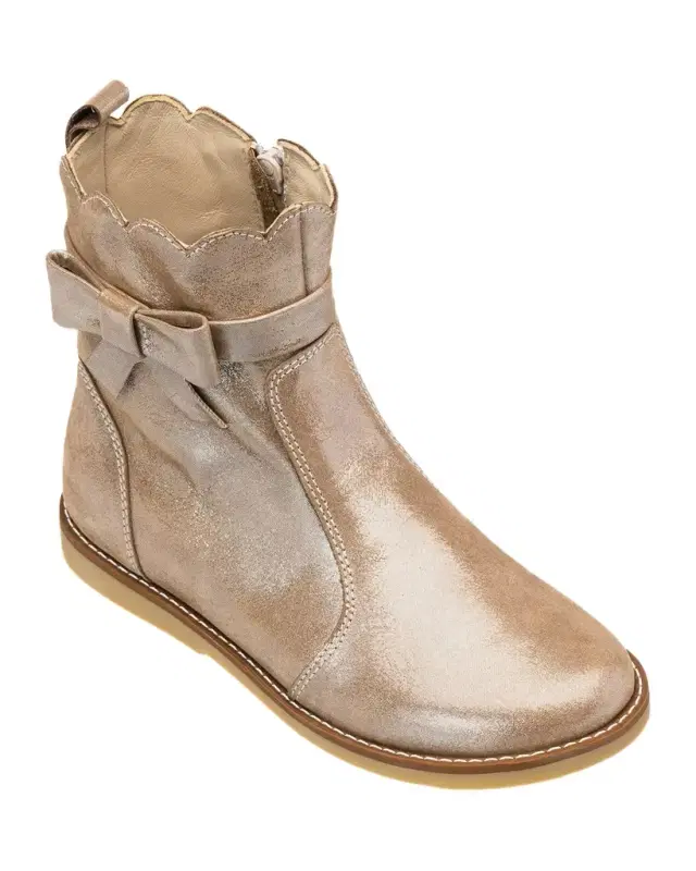 Elephantito Little Girl 's & Girl 's Cellia Leather Booties