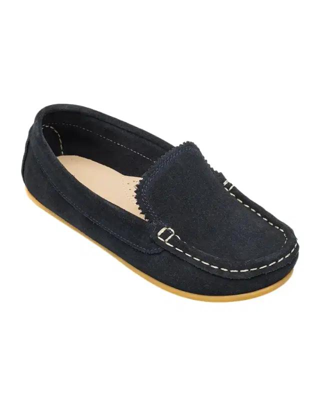 Elephantito Little Kid's & Kid's Antton Suede Driving Loafers