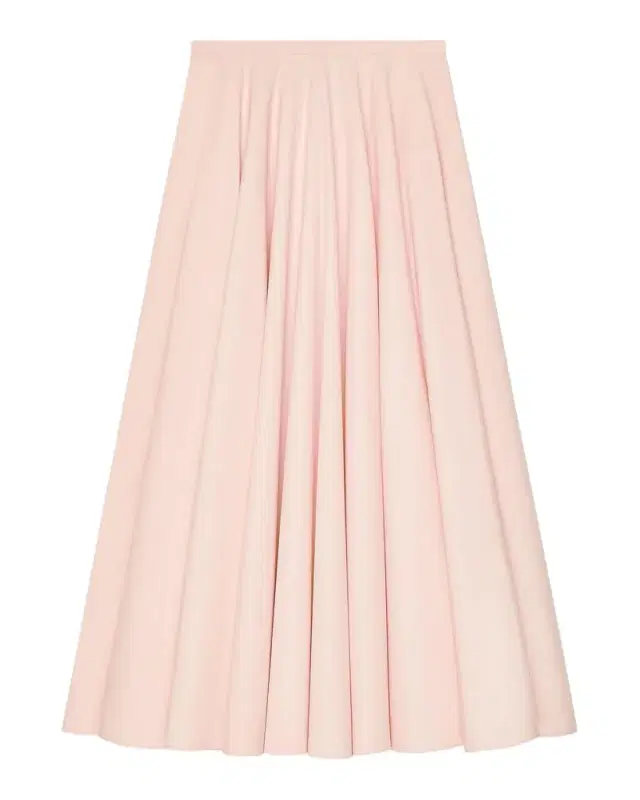 Givenchy Cotton Poplin A-Line Midi Skirt