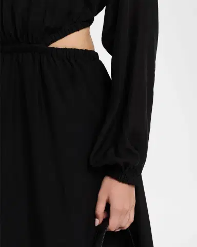 Akyn Studio Joya Long-Sleeve Midi Dress | Thumbnail 5 Akyn Studio Joya Long-Sleeve Midi Dress | Thumbnail 5