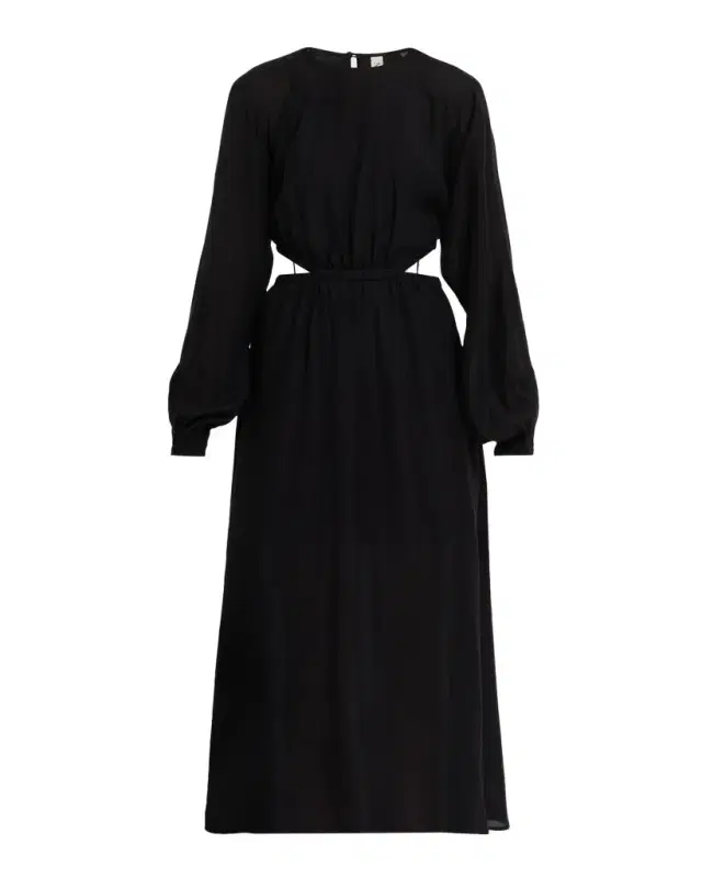 Akyn Studio Joya Long-Sleeve Midi Dress