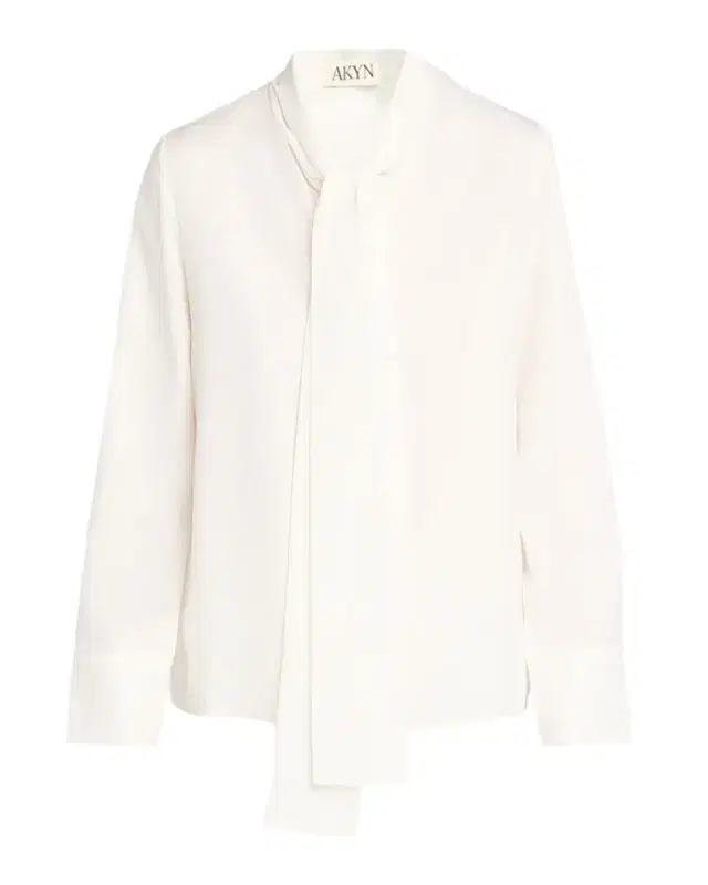 Akyn Studio Viola Tie-Neck Shirt