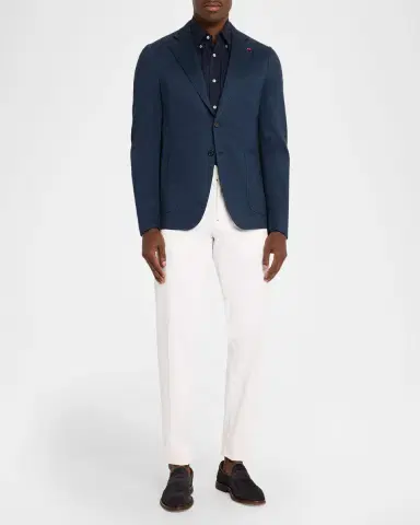 Isaia Men's Jersey Single-Breasted Sport Coat | Thumbnail 2