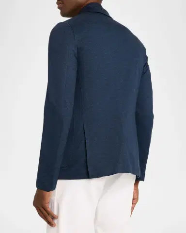 Isaia Men's Jersey Single-Breasted Sport Coat | Thumbnail 3
