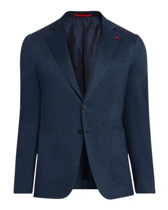 Isaia Men 's Jersey Single-Breasted Sport Coat