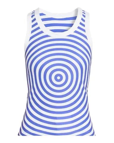 Jean Paul Gaultier Target-Print Jersey Scoop-Neck Tank Top | Thumbnail 1 Jean Paul Gaultier Target-Print Jersey Scoop-Neck Tank Top | Thumbnail 1