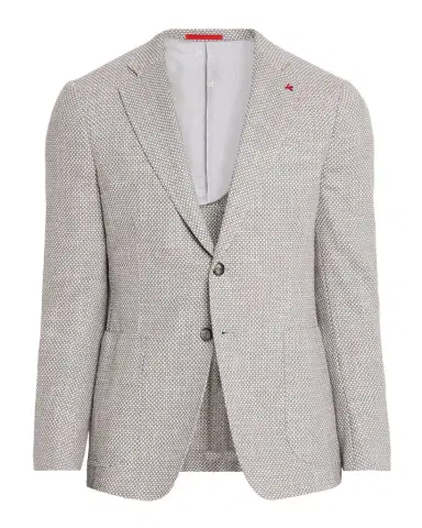 Isaia Men's Solid Textured Single-Breasted Sport Coat | Thumbnail 1