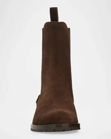 Ferragamo Briuli Suede Chelsea Boots | Thumbnail 3