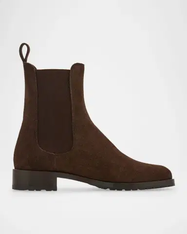 Ferragamo Briuli Suede Chelsea Boots | Thumbnail 4