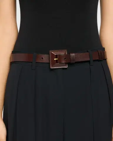 Ferragamo Gancini Reversible Leather Belt | Thumbnail 3